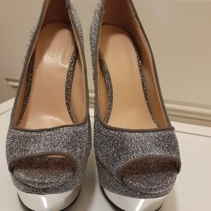 Charlotte Russe High Heels , open toe shoes.